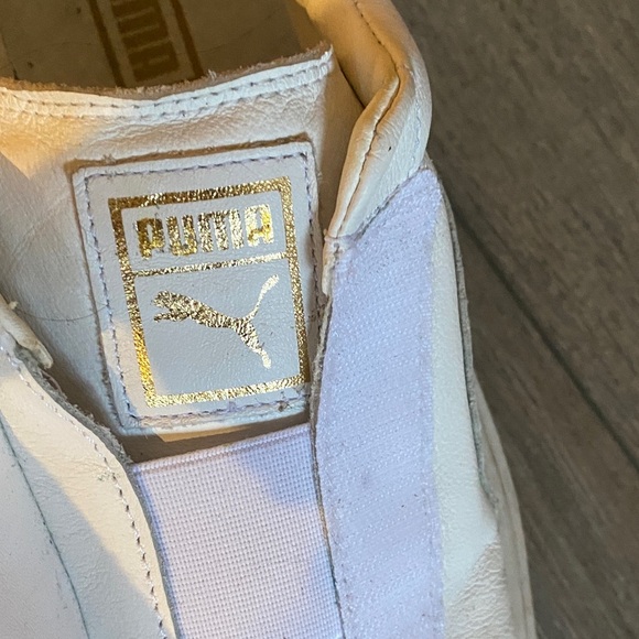 Puma Women's White Slip-On Sneakers - Picture 2 of 8